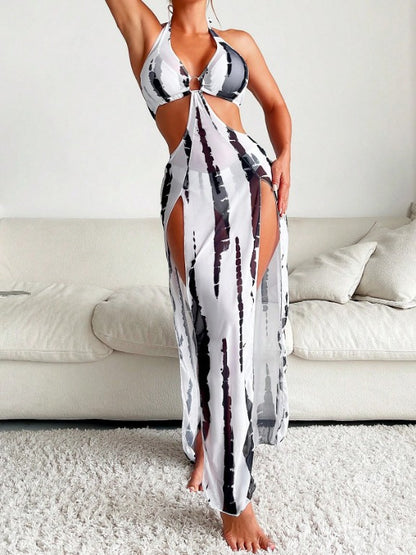 Бикини-бикини из трех частей, женский купальник-бикини