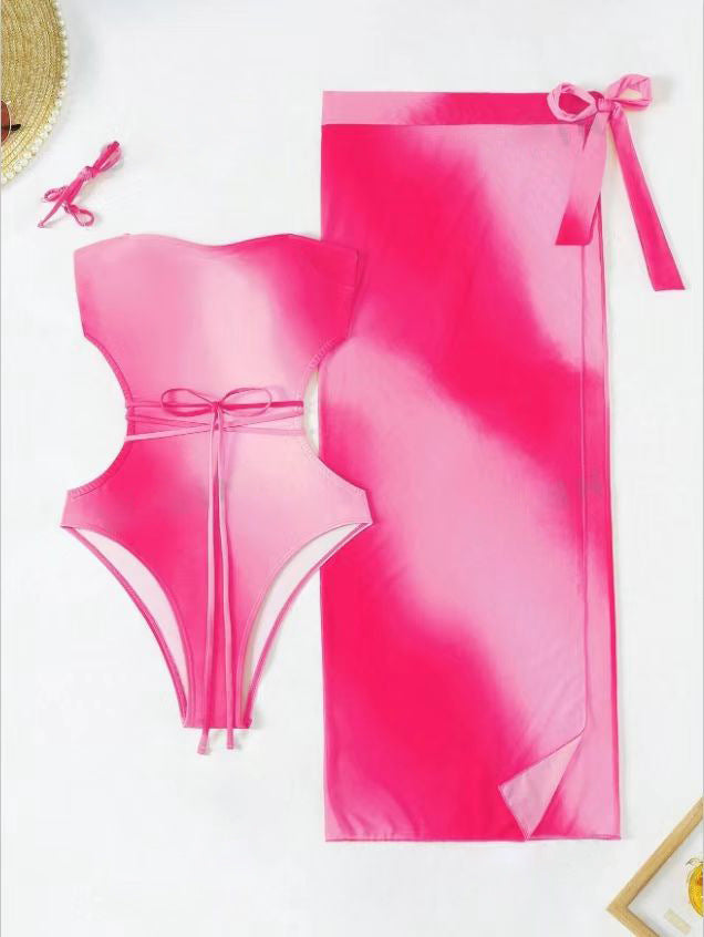 American Beach Seaside Vacation One-piece Swimsuit