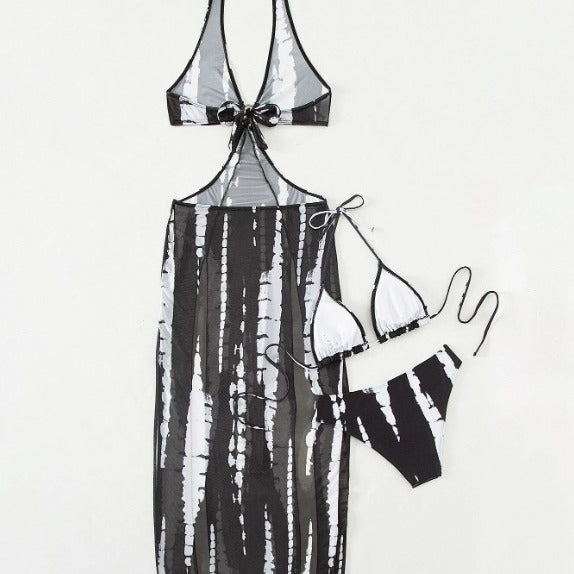 Бикини-бикини из трех частей, женский купальник-бикини