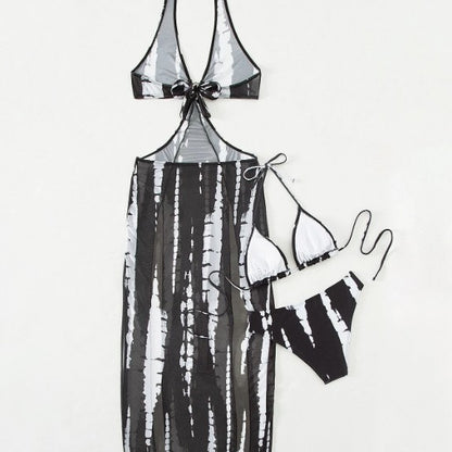 Бикини-бикини из трех частей, женский купальник-бикини