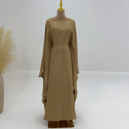 Праздничное платье-халат LR770