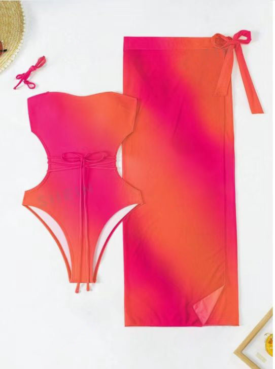 American Beach Seaside Vacation One-piece Swimsuit