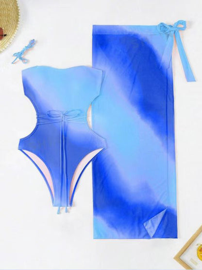 American Beach Seaside Vacation One-piece Swimsuit